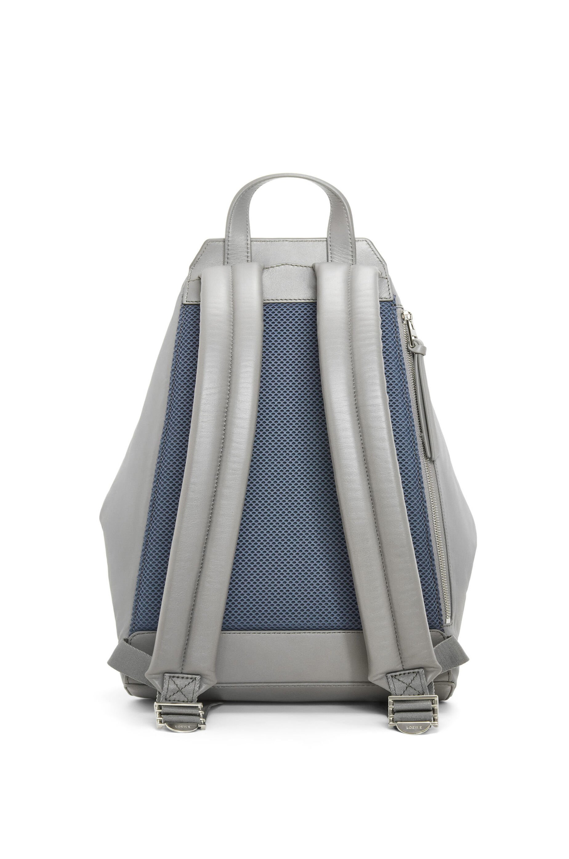 Small Convertible backpack in nylon and calfskin